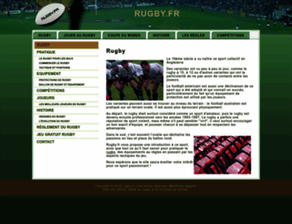 rugby.fr screenshot