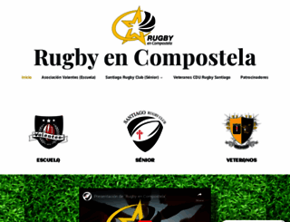 rugbyencompostela.com screenshot