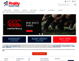rugbyfactoryshop.co.uk screenshot