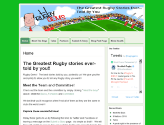 rugbygems.co.uk screenshot