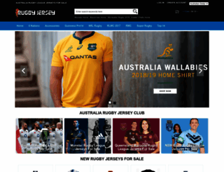 rugbyleaguejerseyau.com screenshot