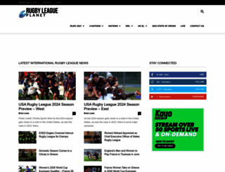 rugbyleagueplanet.com screenshot