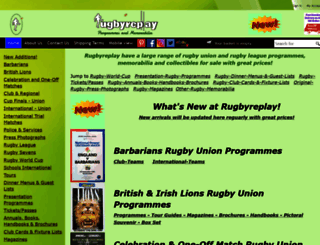 rugbyreplay.co.uk screenshot