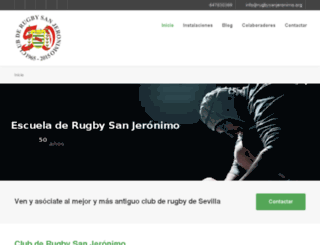 rugbysanjeronimo.org screenshot