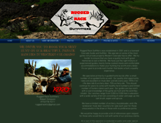 ruggedrackoutfitters.com screenshot