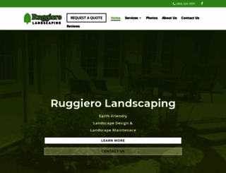ruggierolandscapingpa.com screenshot