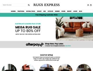 rugsexpress.com.au screenshot