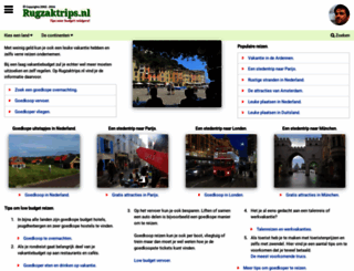 rugzaktrips.nl screenshot