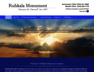 ruhkalamonument.com screenshot