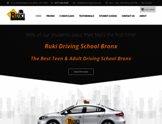 rukiautodrivingschool.com screenshot
