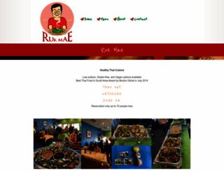 rukmaethaifood.com screenshot