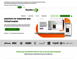 rumbletalk.com screenshot