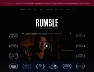 rumblethemovie.com screenshot