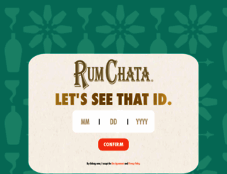 rumchata.com screenshot