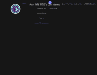 run-the-traps-lost-gems.toneden.io screenshot