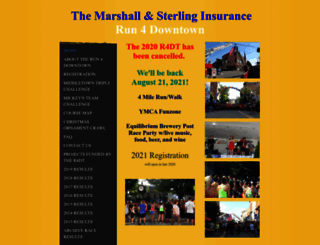 run4downtown.org screenshot