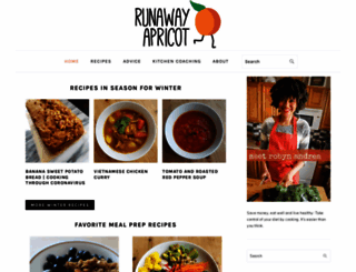 runawayapricot.com screenshot