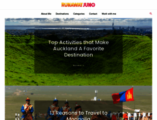 runawayjuno.com screenshot