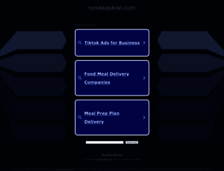 runawaykiwi.com screenshot