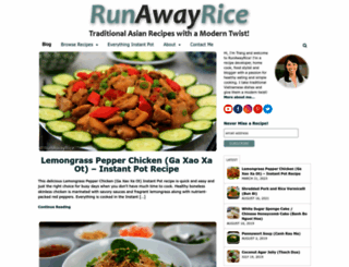 runawayrice.com screenshot