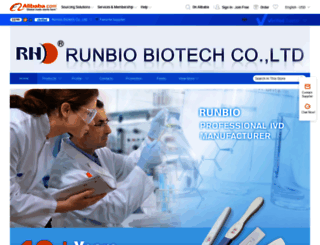 runbio-bio.en.alibaba.com screenshot