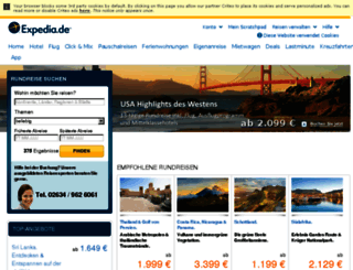 rundreisen.expedia.de screenshot