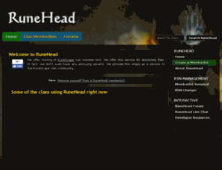 runehead.com screenshot