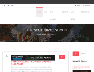 runescape-servers.com screenshot