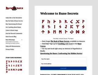 runesecrets.com screenshot
