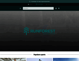 runforest.dk screenshot
