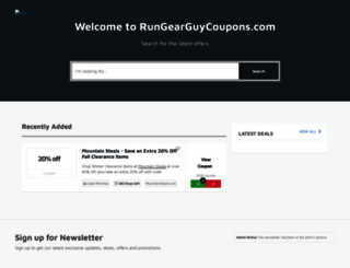 rungearguycoupons.com screenshot