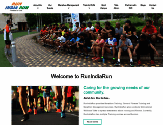 runindiarun.org.in screenshot