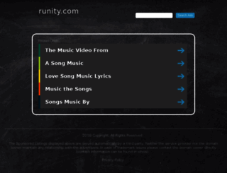 runity.com screenshot