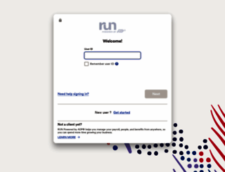 Access runlogin.adp.com. default