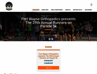 runnersonparade.com screenshot