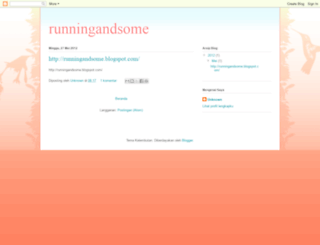 runningandsome.blogspot.com screenshot