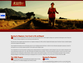 runningforbeginners.com screenshot