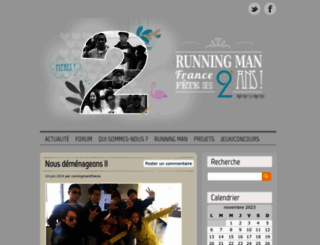 runningman0france.wordpress.com screenshot