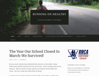 runningonhealthy.com screenshot