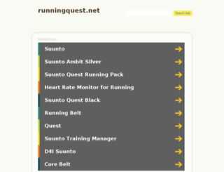 runningquest.net screenshot