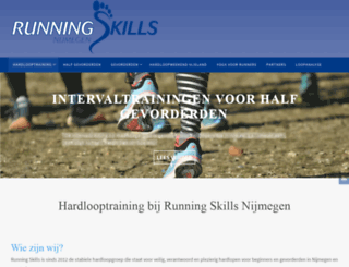 runningskills.nl screenshot