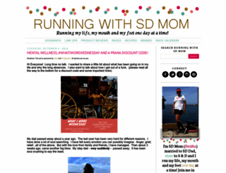 runningwithsdmom.com screenshot