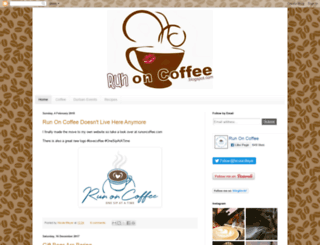 runoncoffee.blogspot.com screenshot