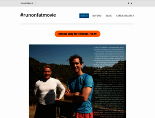 runonfatmovie.com screenshot