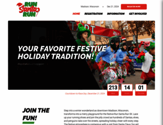 runsantarun5k.com screenshot