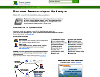 runscanner.net screenshot