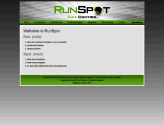 runspot.net screenshot