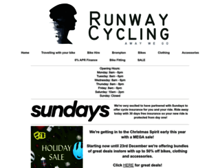 runwaycycling.com screenshot