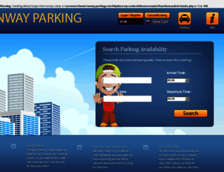 runwayparking.com screenshot