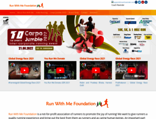 runwithme.in screenshot